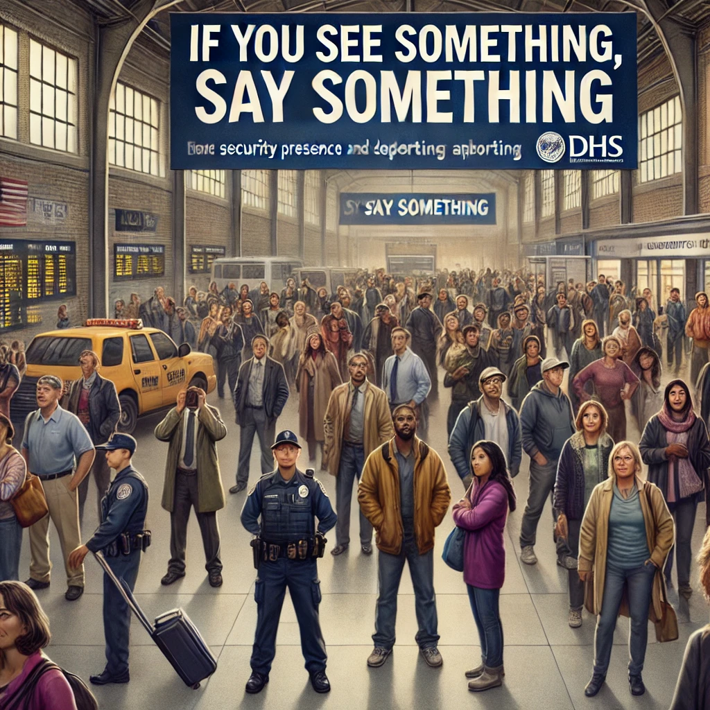 “If You See Something, Say Something” Campaign: Empowering Communities to Stay Vigilant