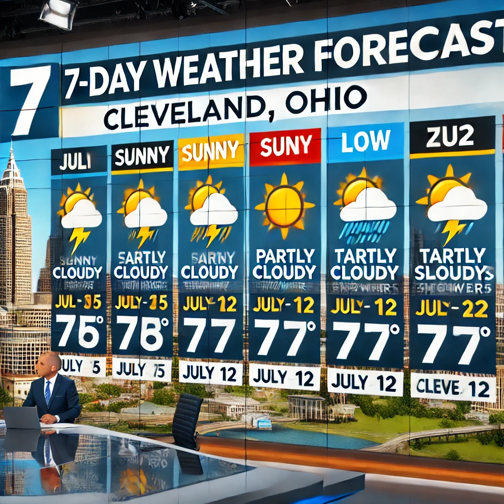 Weather Report for Cleveland, Ohio: July 5 – July 12, 2024