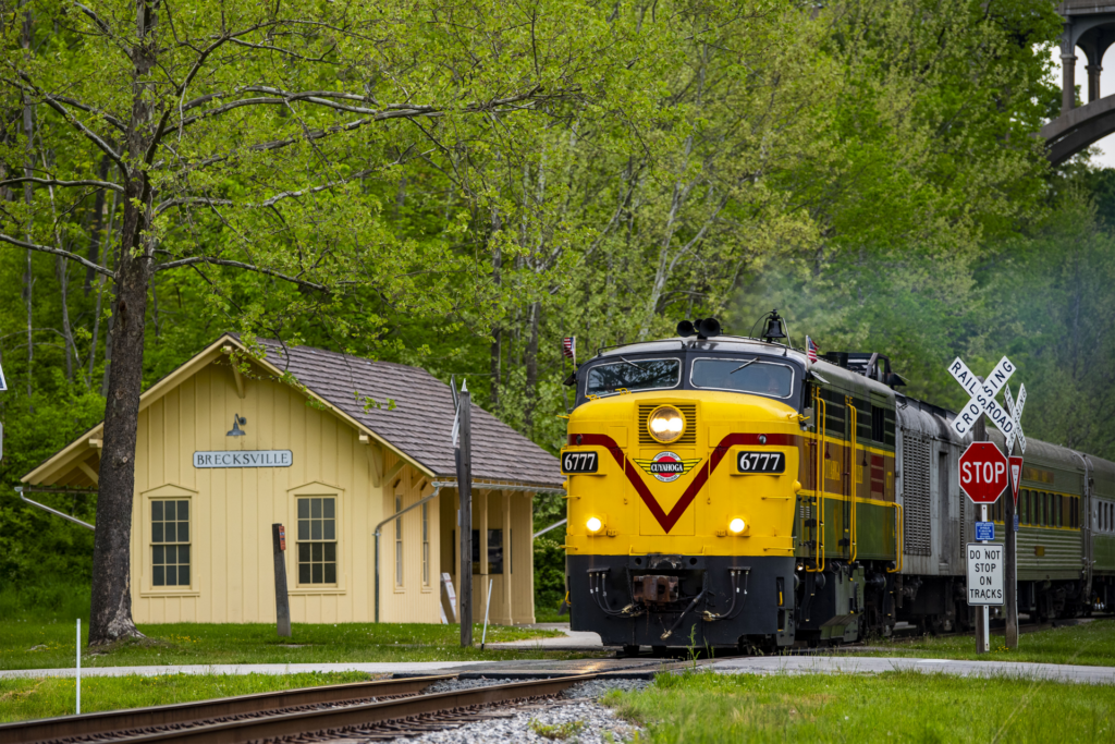 Cuyahoga Valley Scenic Railroad (CVSR) train derailed