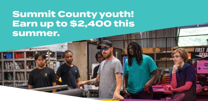 2026 Summer Youth Employment Program Opens in Summit County